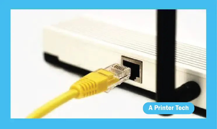 Look for the Ethernet port in the correctly configured router and insert the other end of the Ethernet cable in that port.