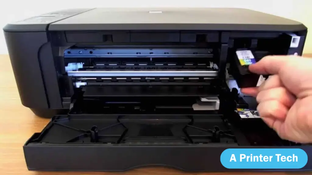 Remove all cartridges from your printer by aprintertech.com
