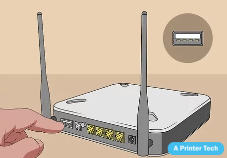 Connect Your Printer To Router Via USB