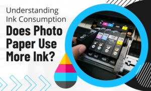 does photo paper use more ink