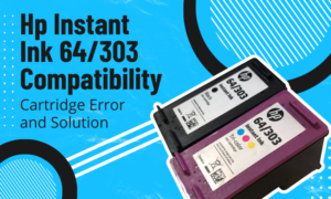 hp instant ink 64303 compatibility