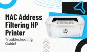 mac address filtering hp printer