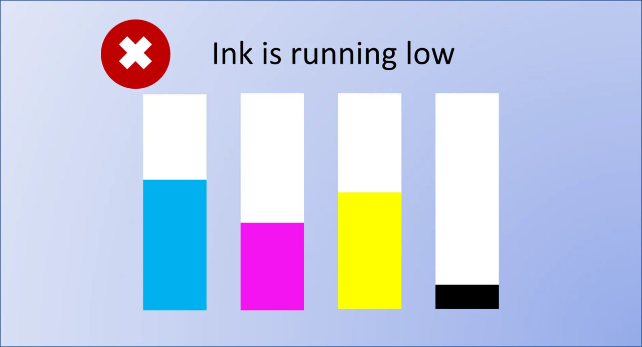 Low ink